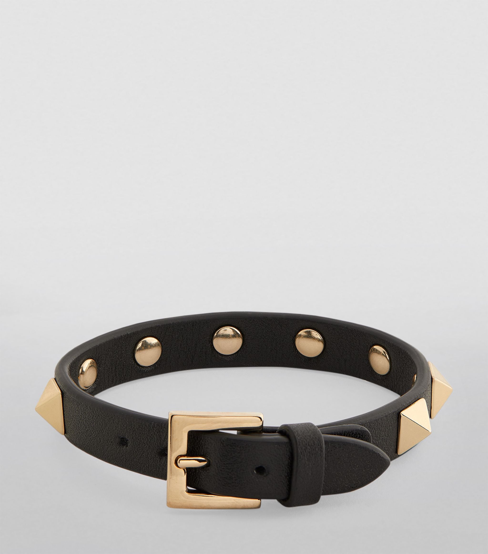 Leather Rockstud Bracelet GOODS Harrods   