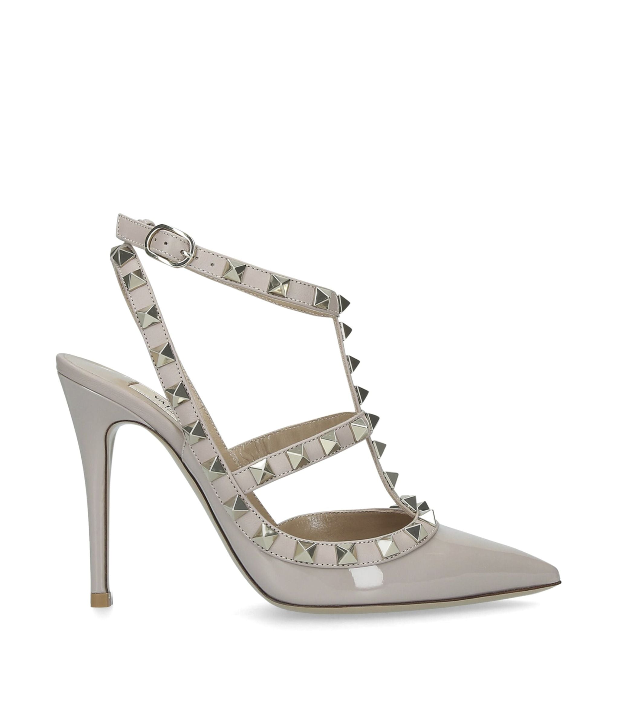 Leather Rockstud Pumps 100 GOODS Harrods   