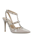 Leather Rockstud Pumps 100 GOODS Harrods   