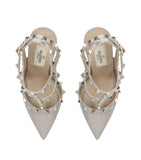 Leather Rockstud Pumps 100 GOODS Harrods   