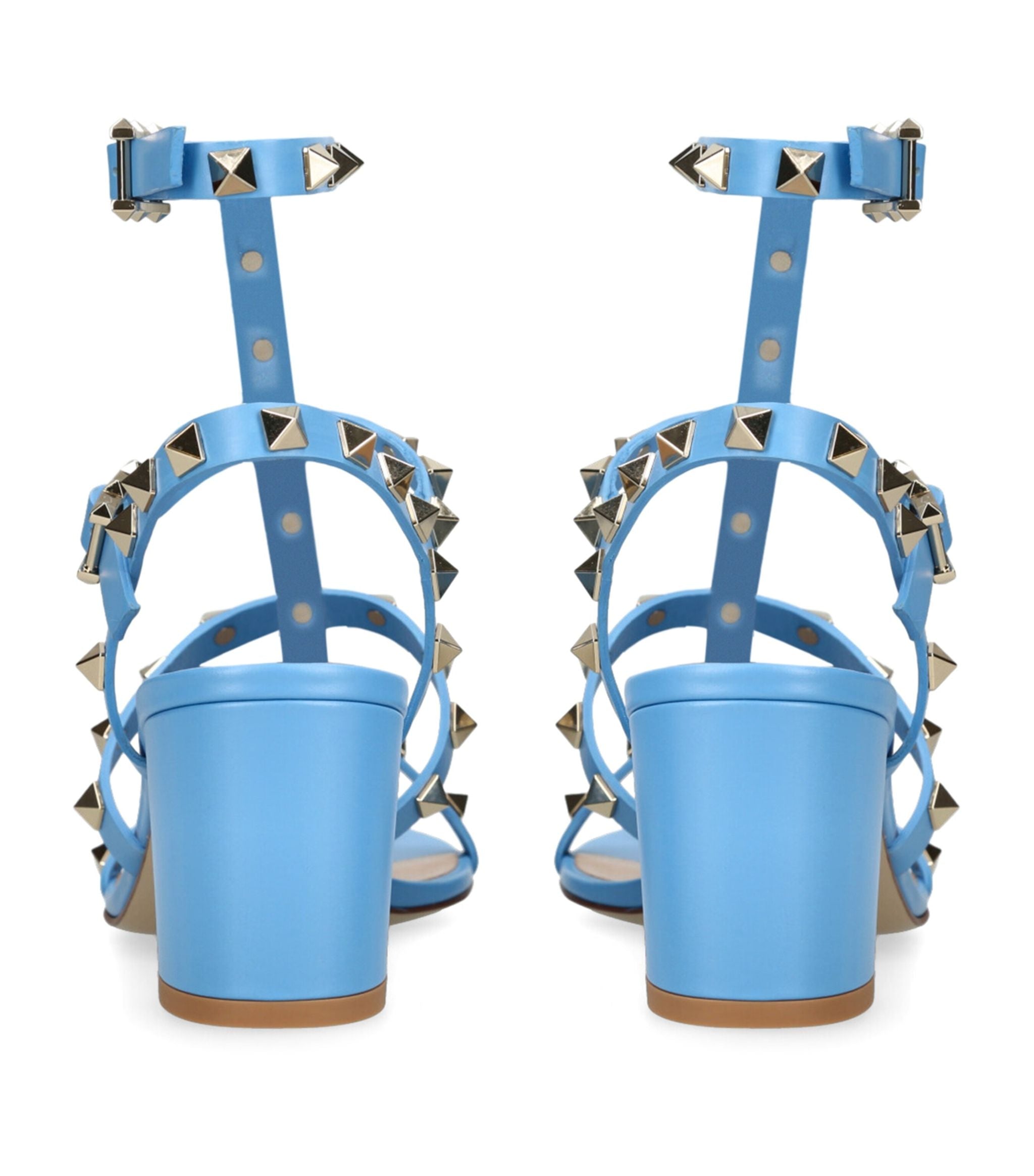 Leather Rockstud Sandals 60 GOODS Harrods   