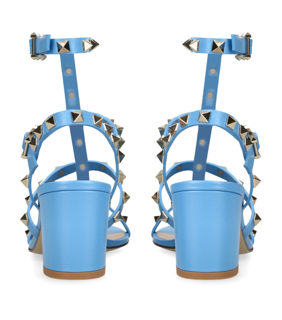 Leather Rockstud Sandals 60