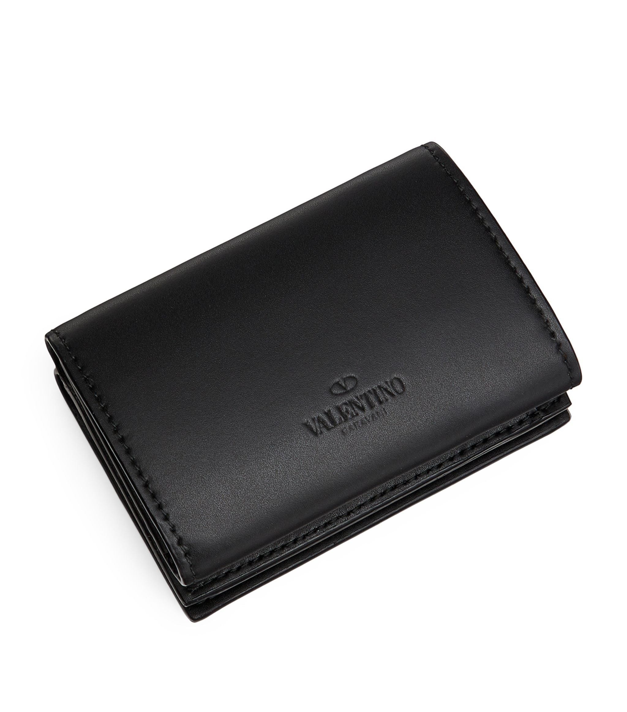 Leather Vltn Trifold Wallet GOODS Harrods   