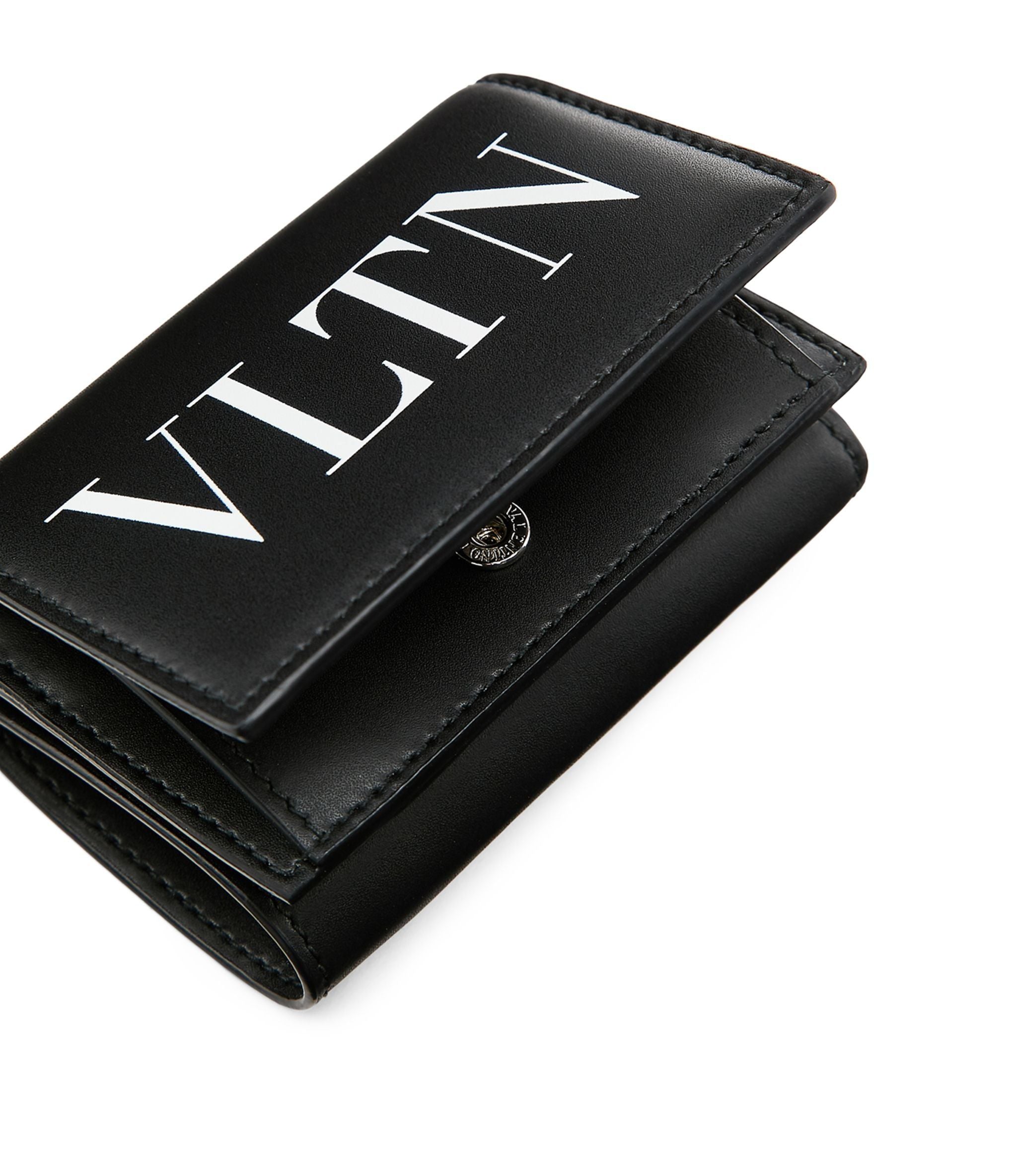 Leather Vltn Trifold Wallet GOODS Harrods   