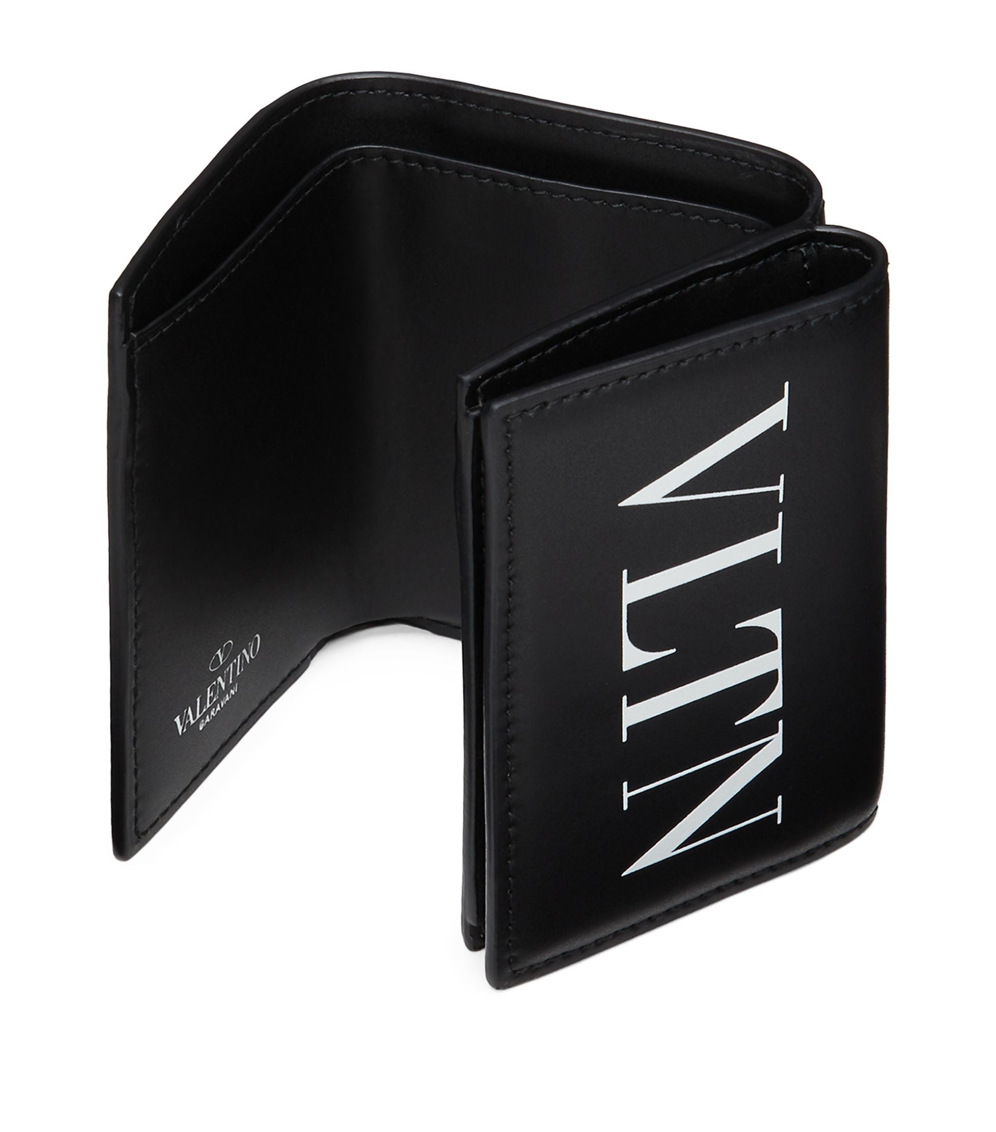 Leather Vltn Trifold Wallet GOODS Harrods   