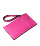 Leather VLTN Zip Card Holder Miscellaneous Harrods   