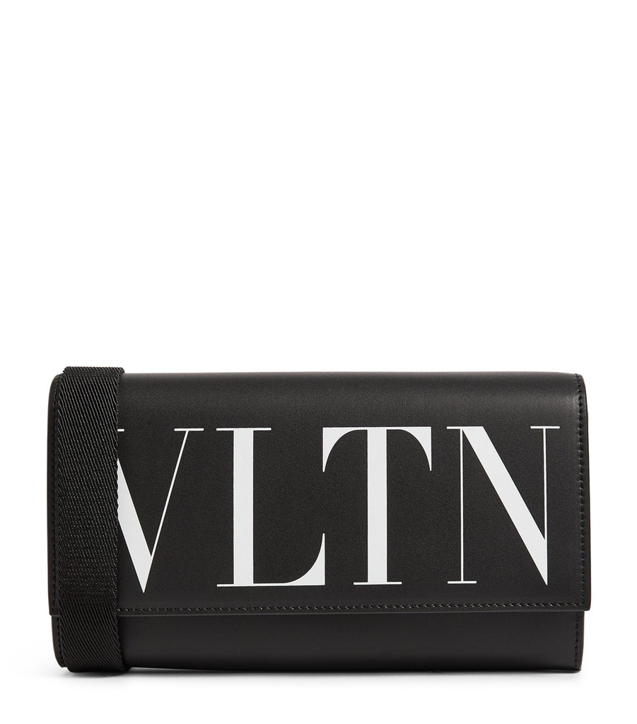 Valentino Garavani Leather Travel Wallet