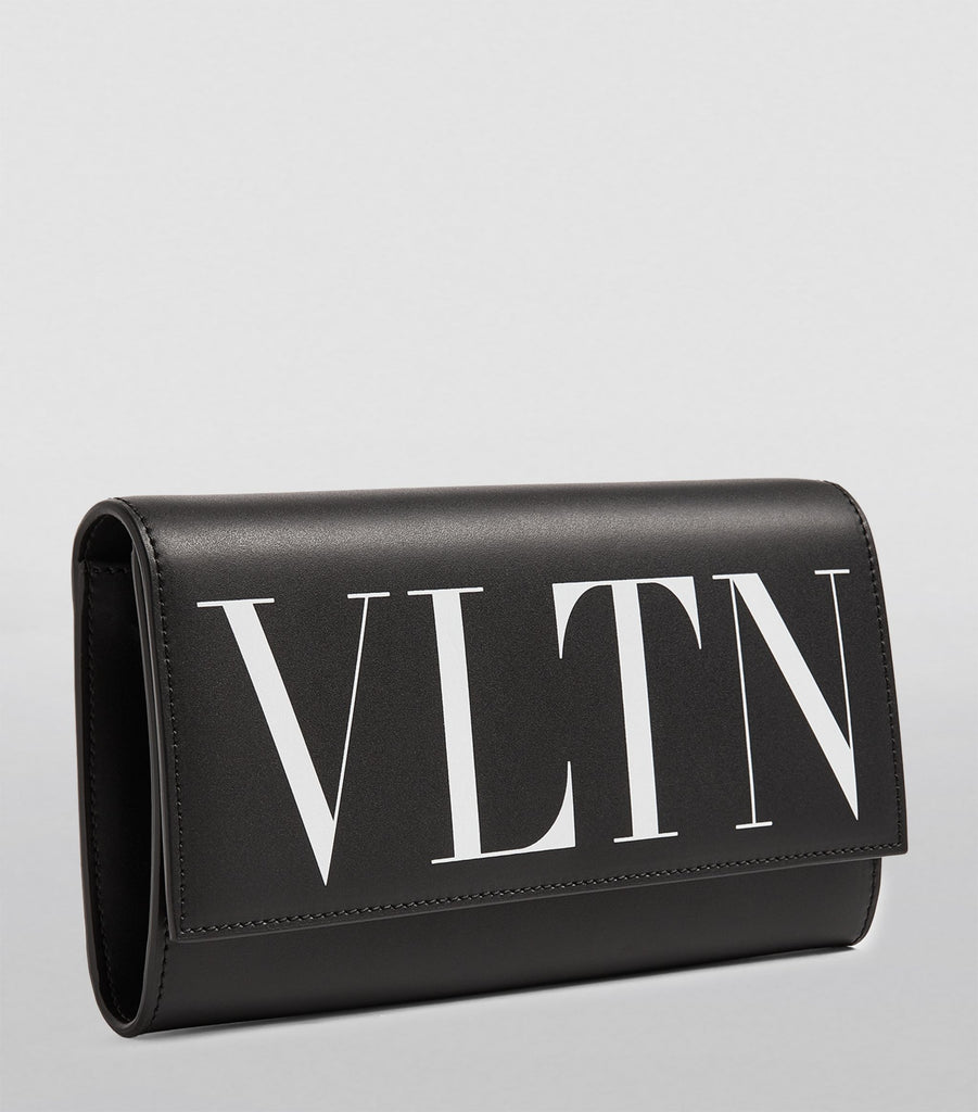 Valentino Garavani Leather Travel Wallet