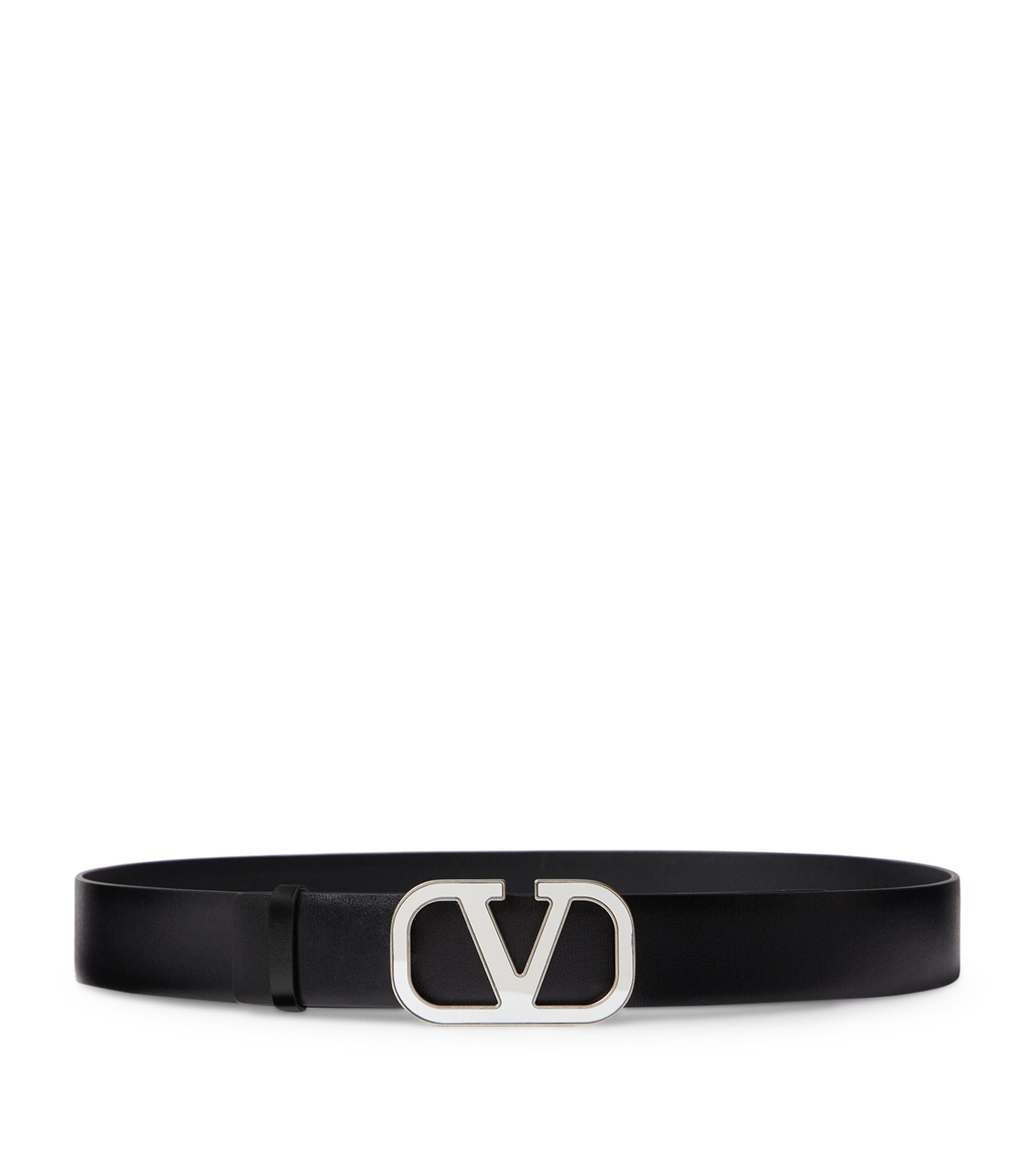 Valentino Garavani Leather VLOGO Belt Miscellaneous Harrods   