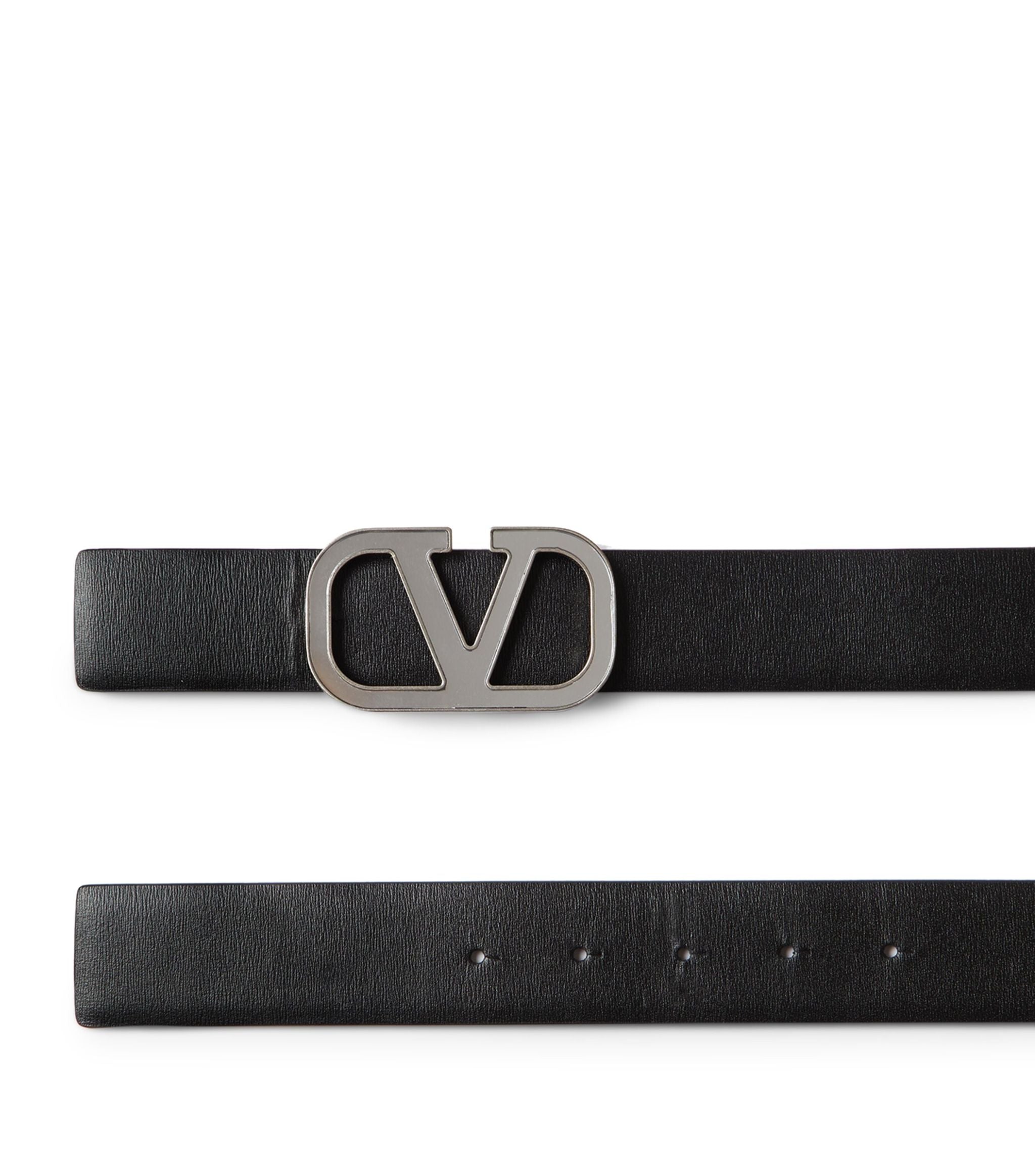 Valentino Garavani Leather VLOGO Belt Miscellaneous Harrods   