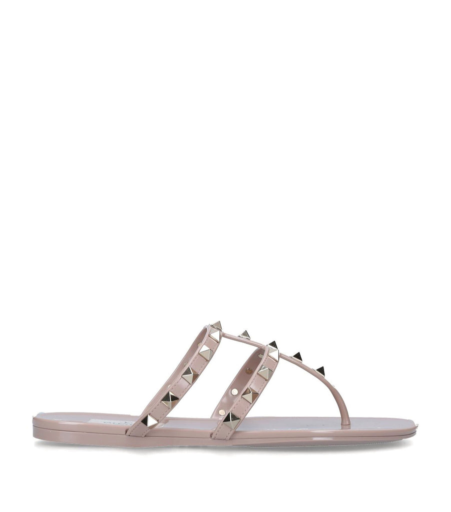 Valentino Garavani Rubber Rockstud Sandals