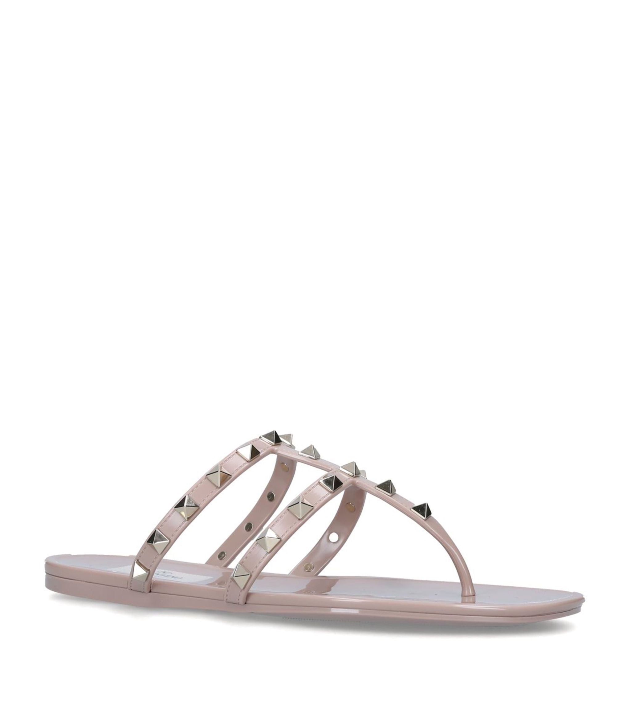 Rockstud rubber sandals online