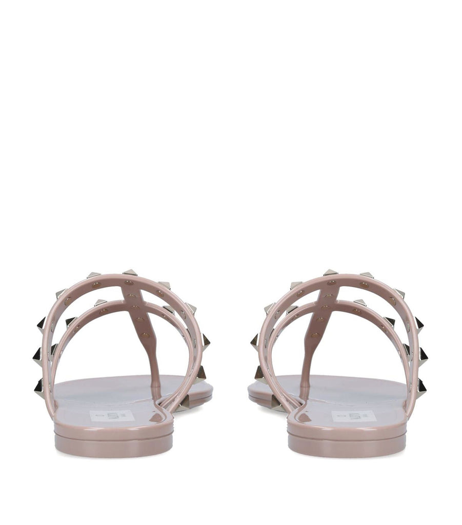 Valentino Garavani Rubber Rockstud Sandals