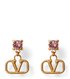 VLogo Pendant Earrings GOODS Harrods   