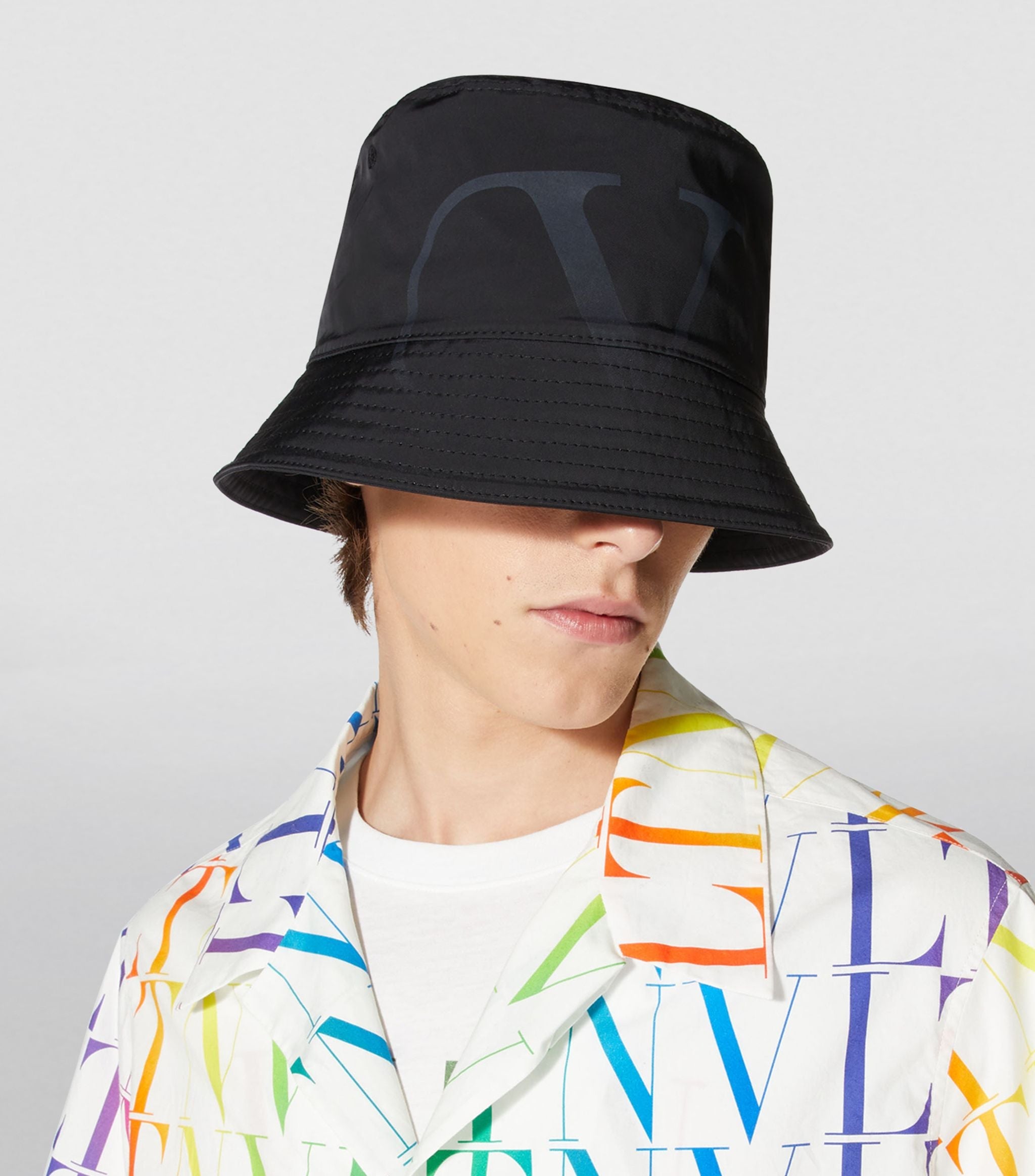 VLogo Signature Bucket Hat GOODS Harrods   