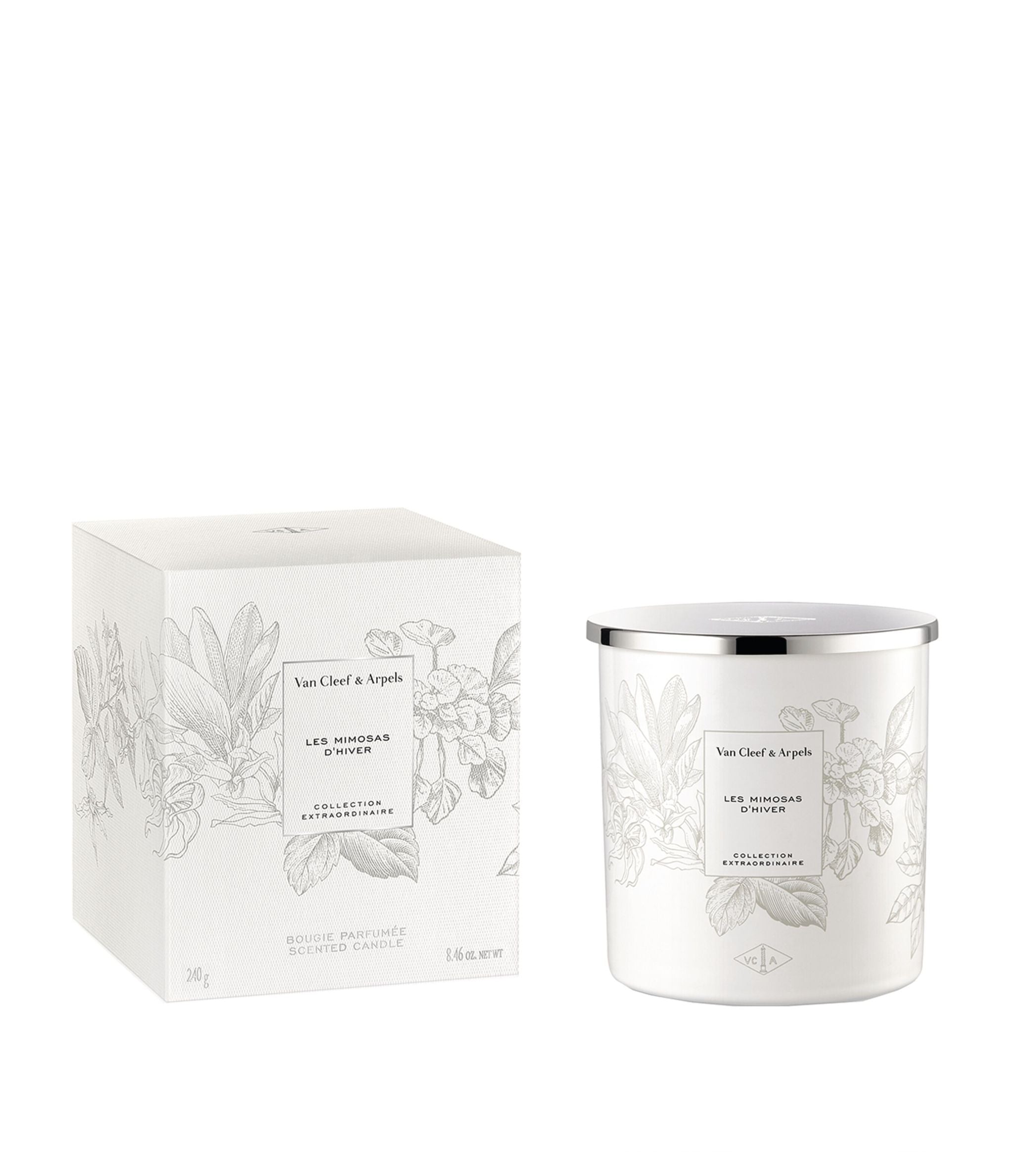 Les Mimosas d'Hiver Candle (240g) GOODS Harrods   