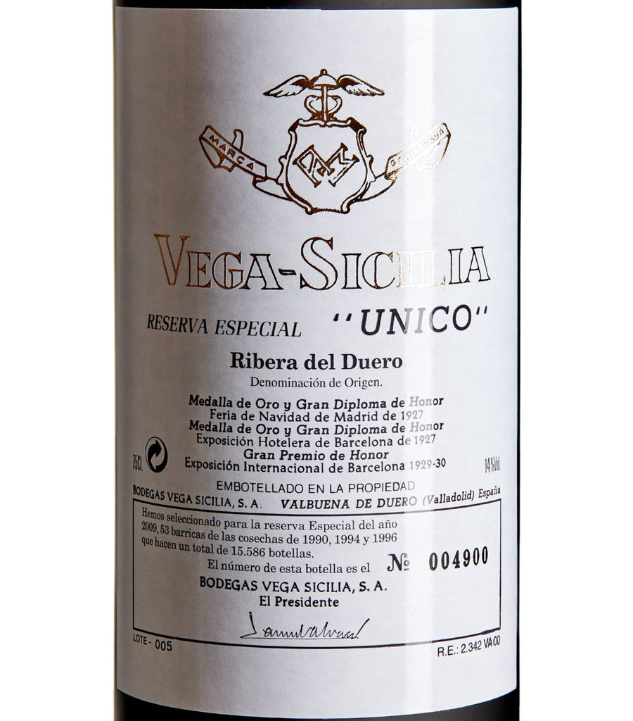 Reserva Especial 90 94 96 2009 (75cl) - Ribera del Duero, Spain