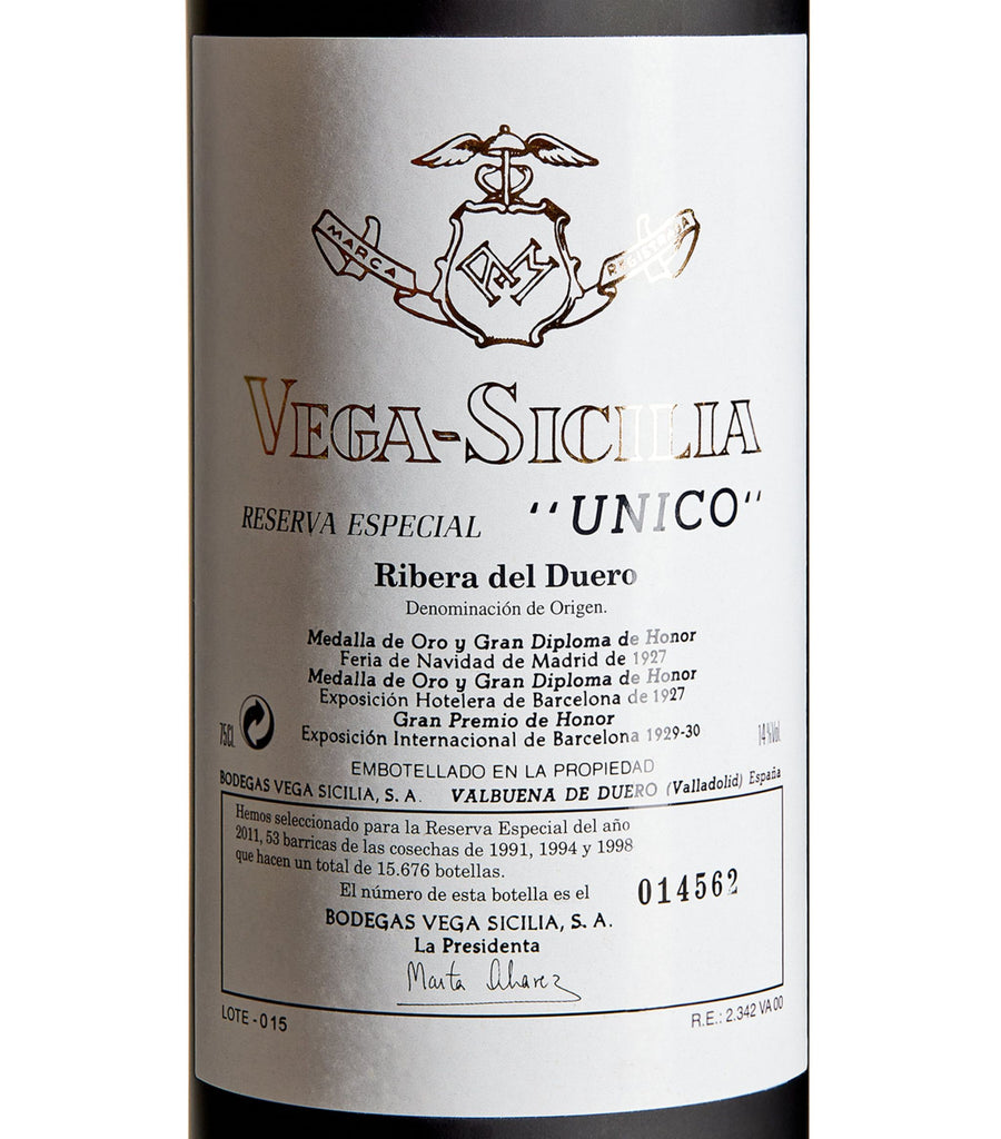 Reserva Especial 91 94 98 2011 (75cl) - Ribera del Duero, Spain