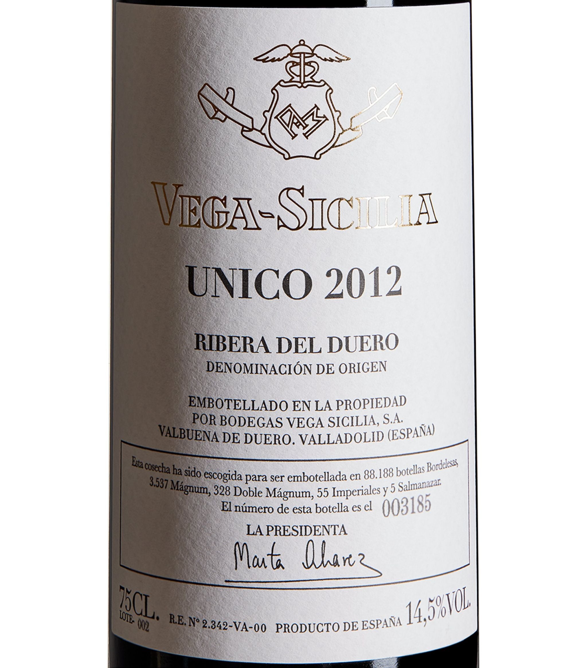 Unico Gran Reserva Tempranillo 2012 (75cl) - Ribera del Duero, Spain GOODS Harrods   