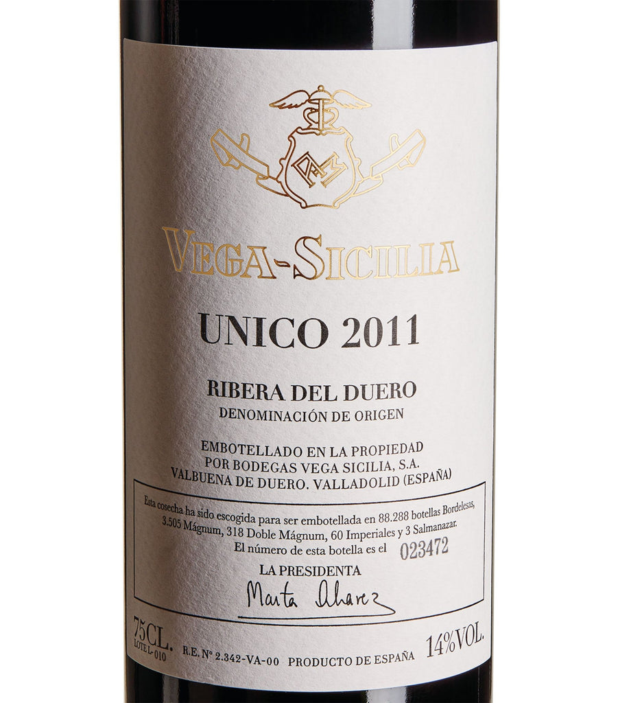 Vega Sicilia Unico 2011 (75cl) - Ribera del Duero, Spain