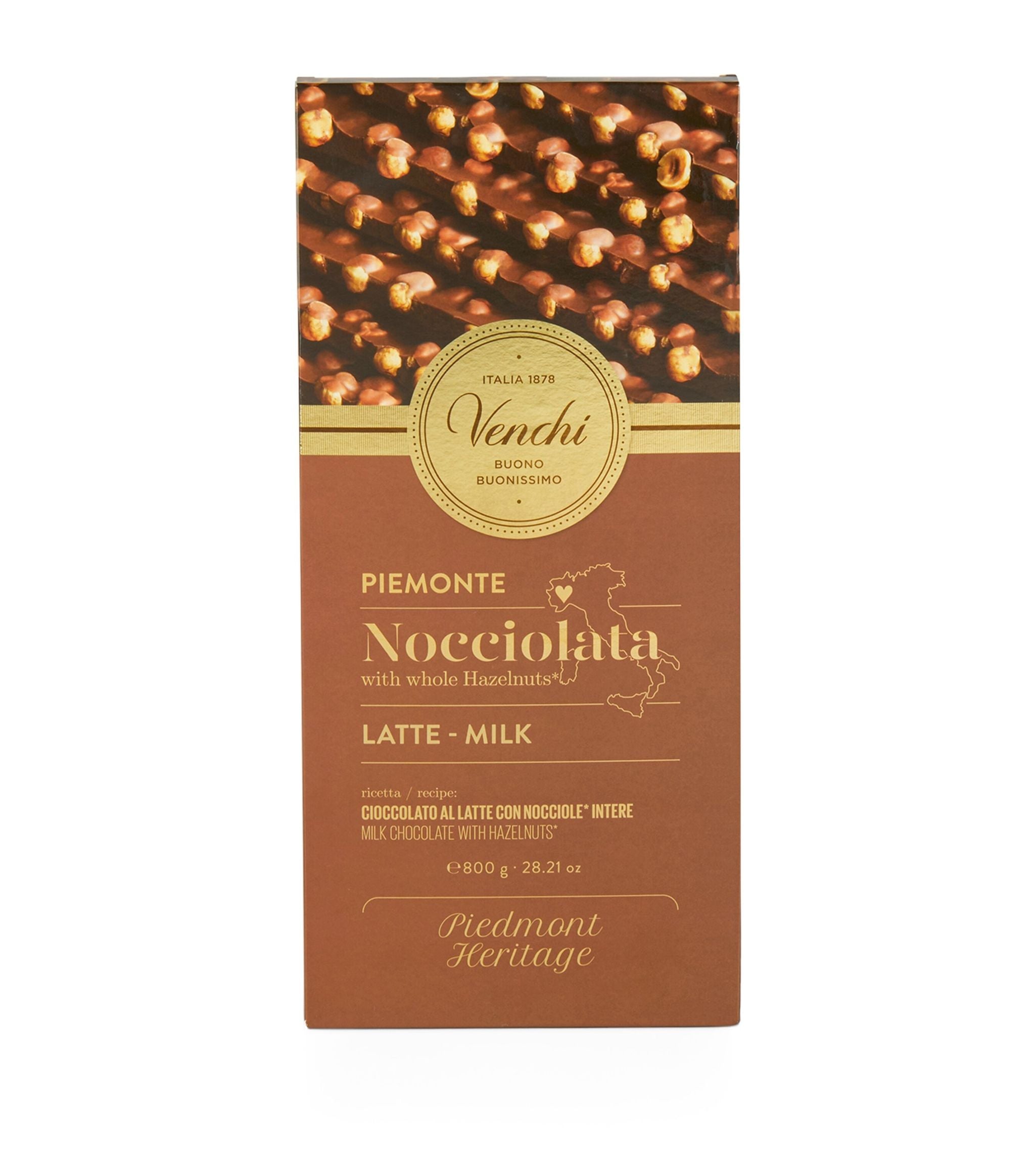 Milk Chocolate and Hazelnut Maxi Bar (800g) GOODS Harrods   