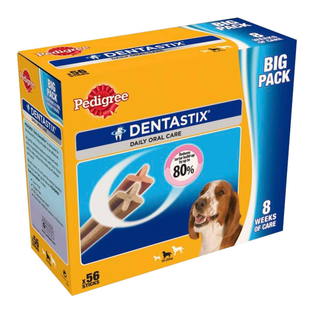 Pedigree Dentastix Daily Oral Care For Medium Dogs, 56 pack - McGrocer
