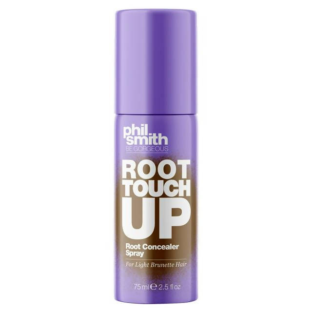 Phil Smith Be Gorgeous Root Touch Up Root Concealer Spray for Light Brunette Hair 75ml - McGrocer