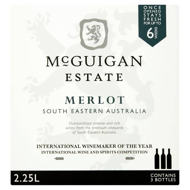 Mcguigan Estate Merlot 2.25L