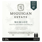 Mcguigan Estate Merlot 2.25L Wine & Champagne Sainsburys   