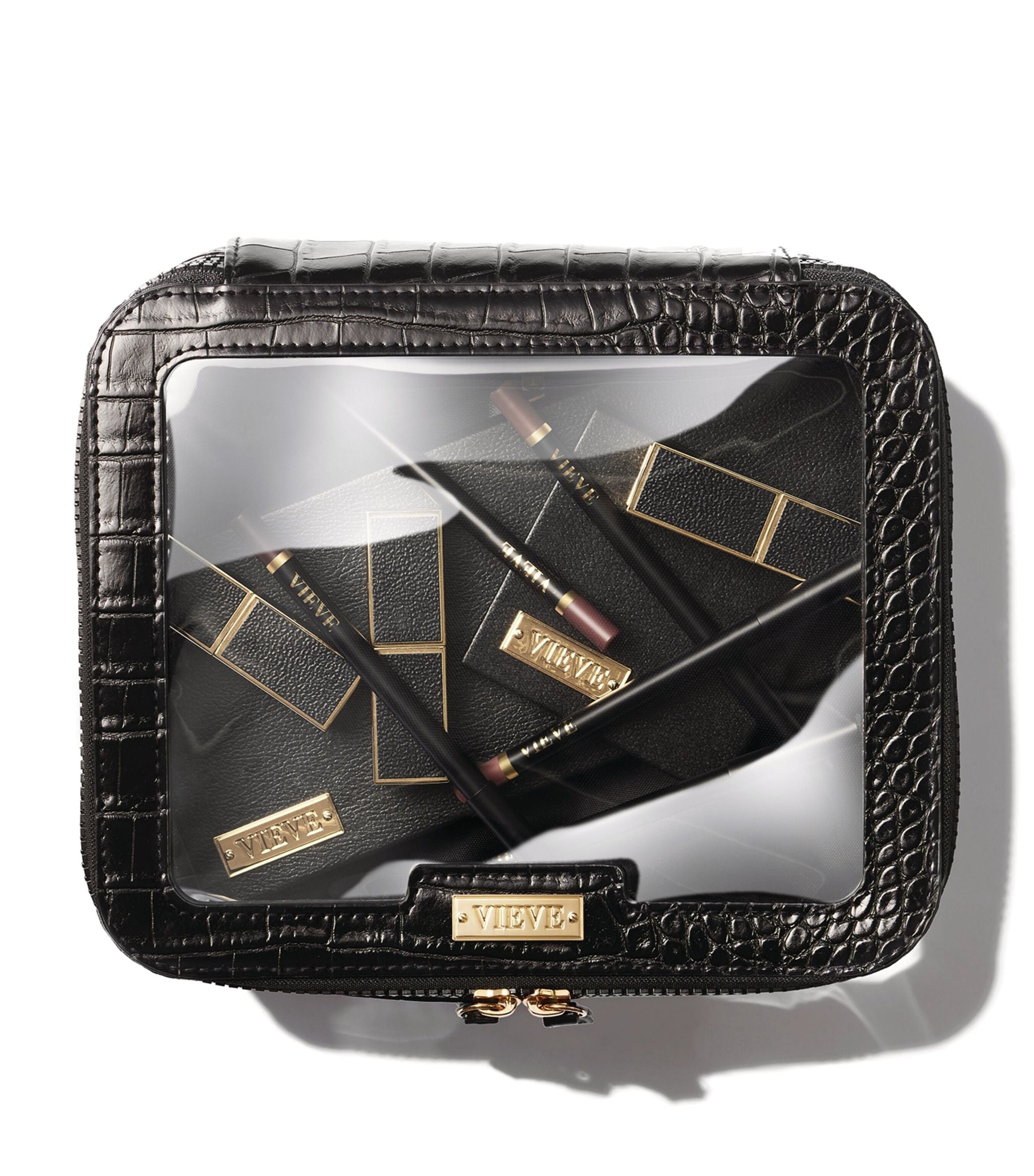 VIEVE THE ESSENTIAL+ MAKEUP BAG 21 GOODS Harrods   