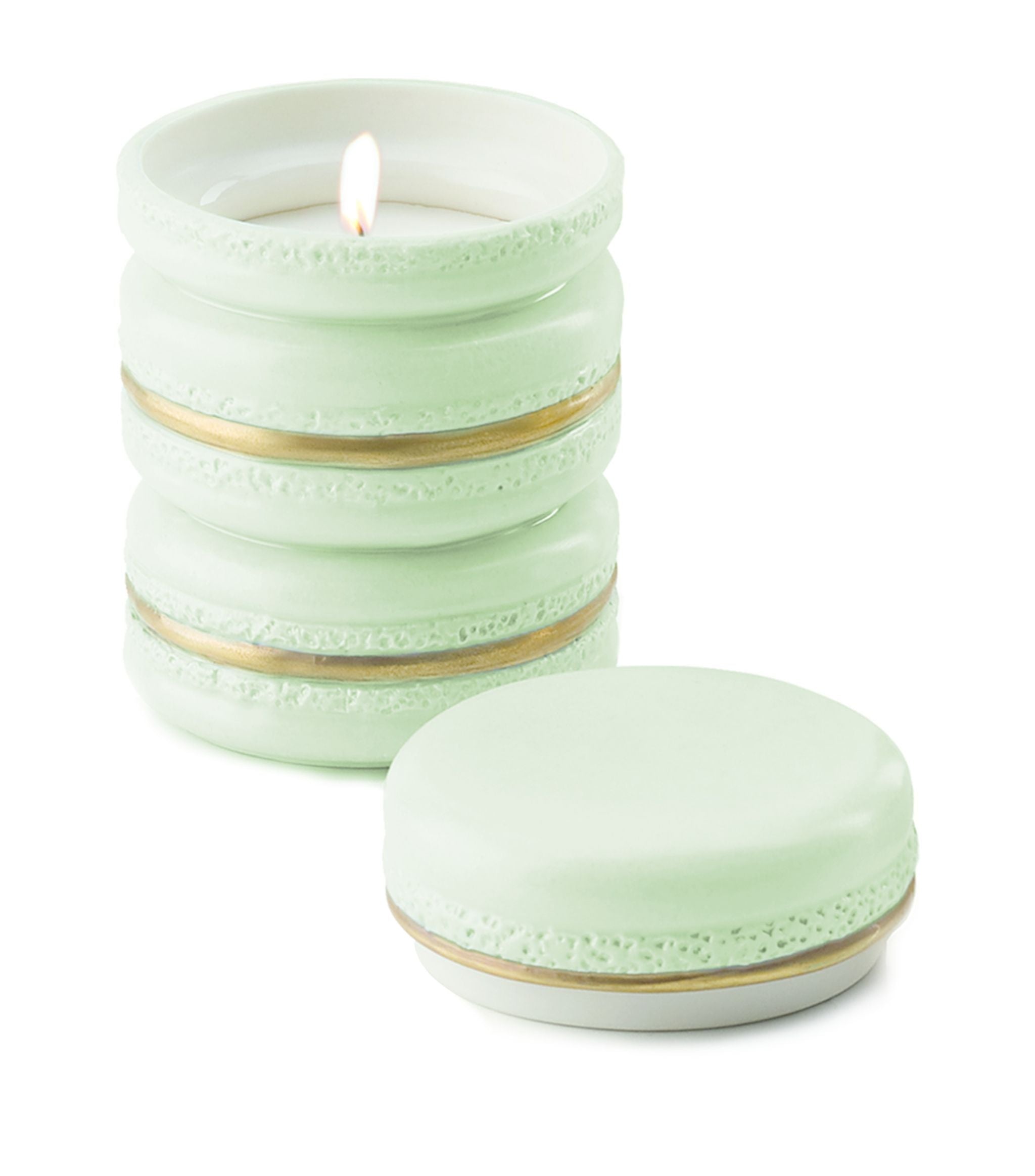 Baby Chantilly Macaroon Candle (80g) GOODS Harrods   