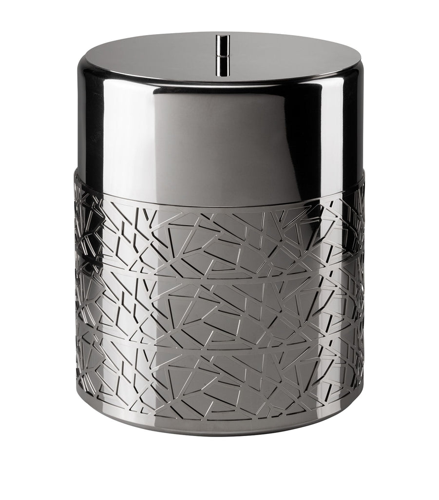 Chrome Hiroito Wastebasket