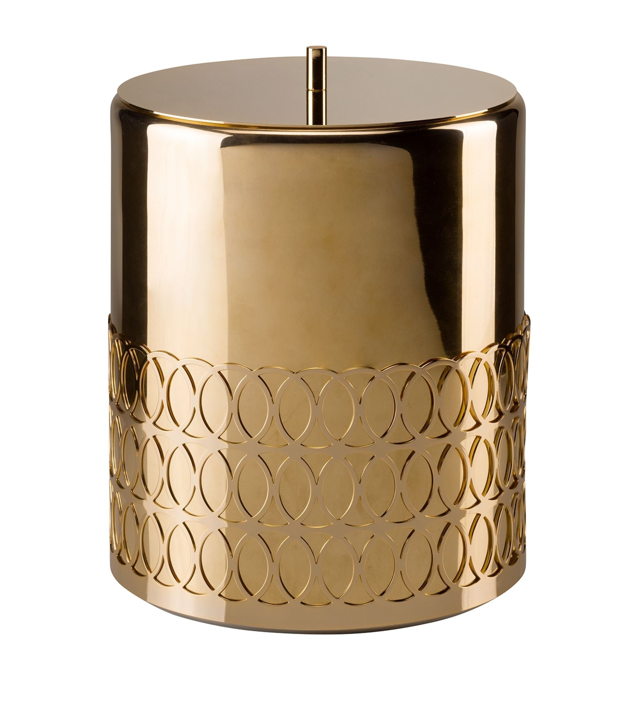 Gold-Plated New York Waste Basket GOODS Harrods   