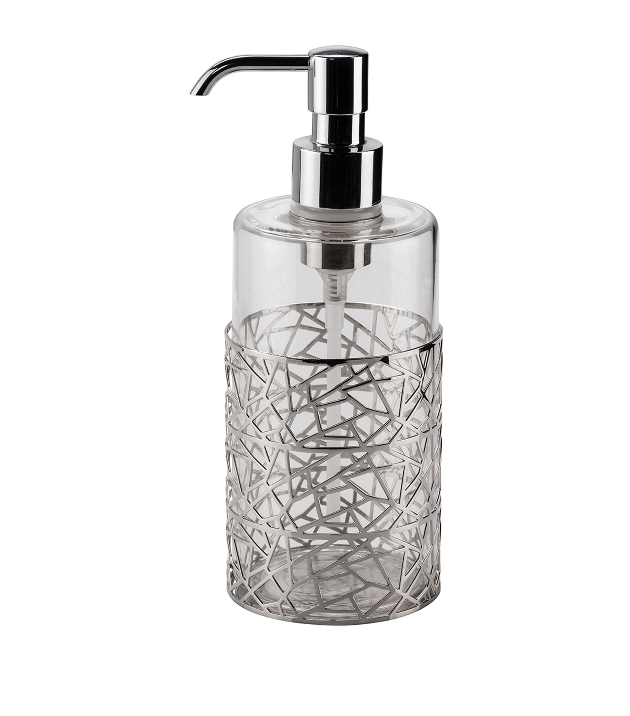 Hiroito Chrome Soap Dispenser GOODS Harrods   