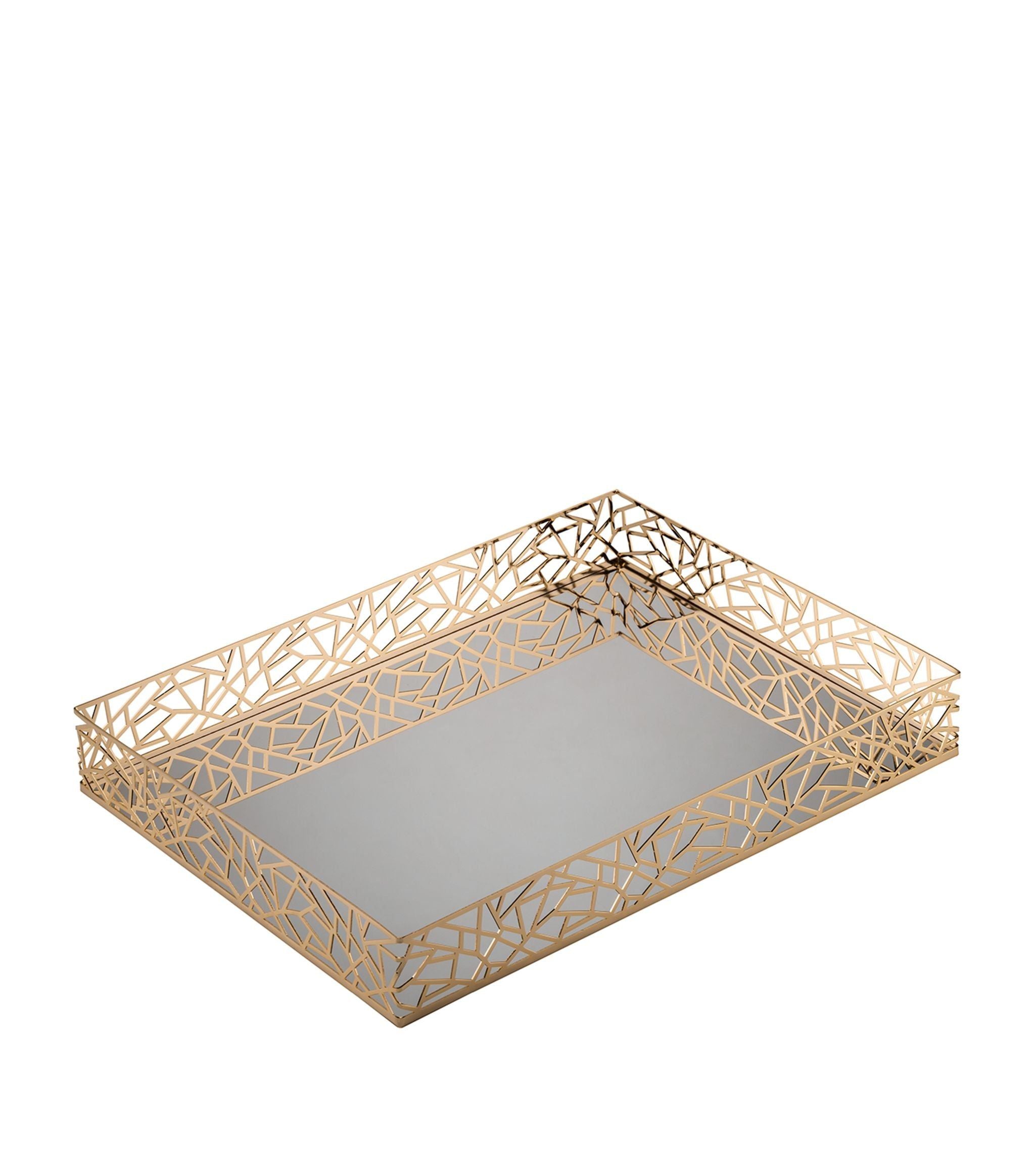 Hiroito Gold Vanity Tray (40cm x 30cm) GOODS Harrods   