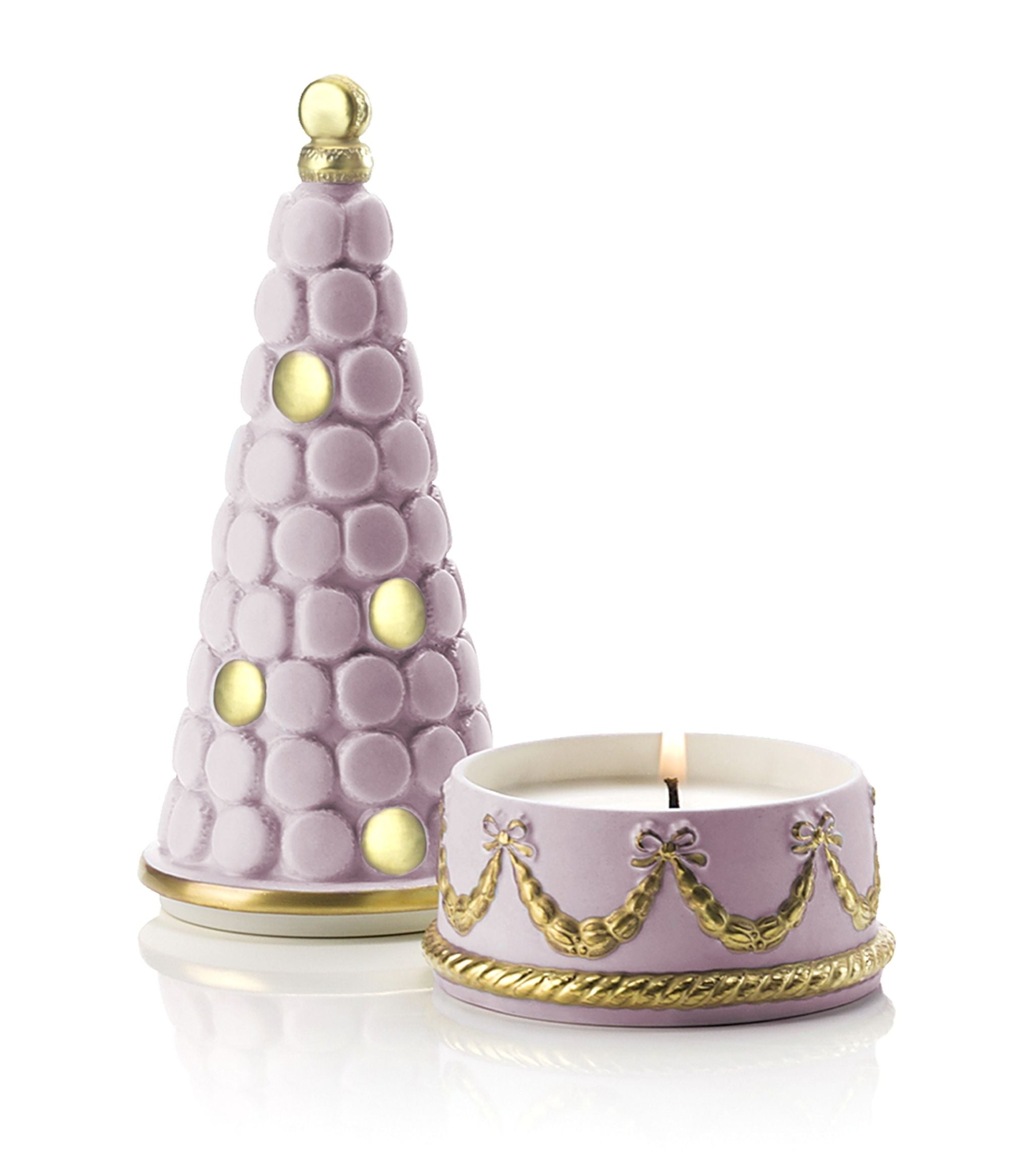 Macaron Tower Scented Candle GOODS Harrods   