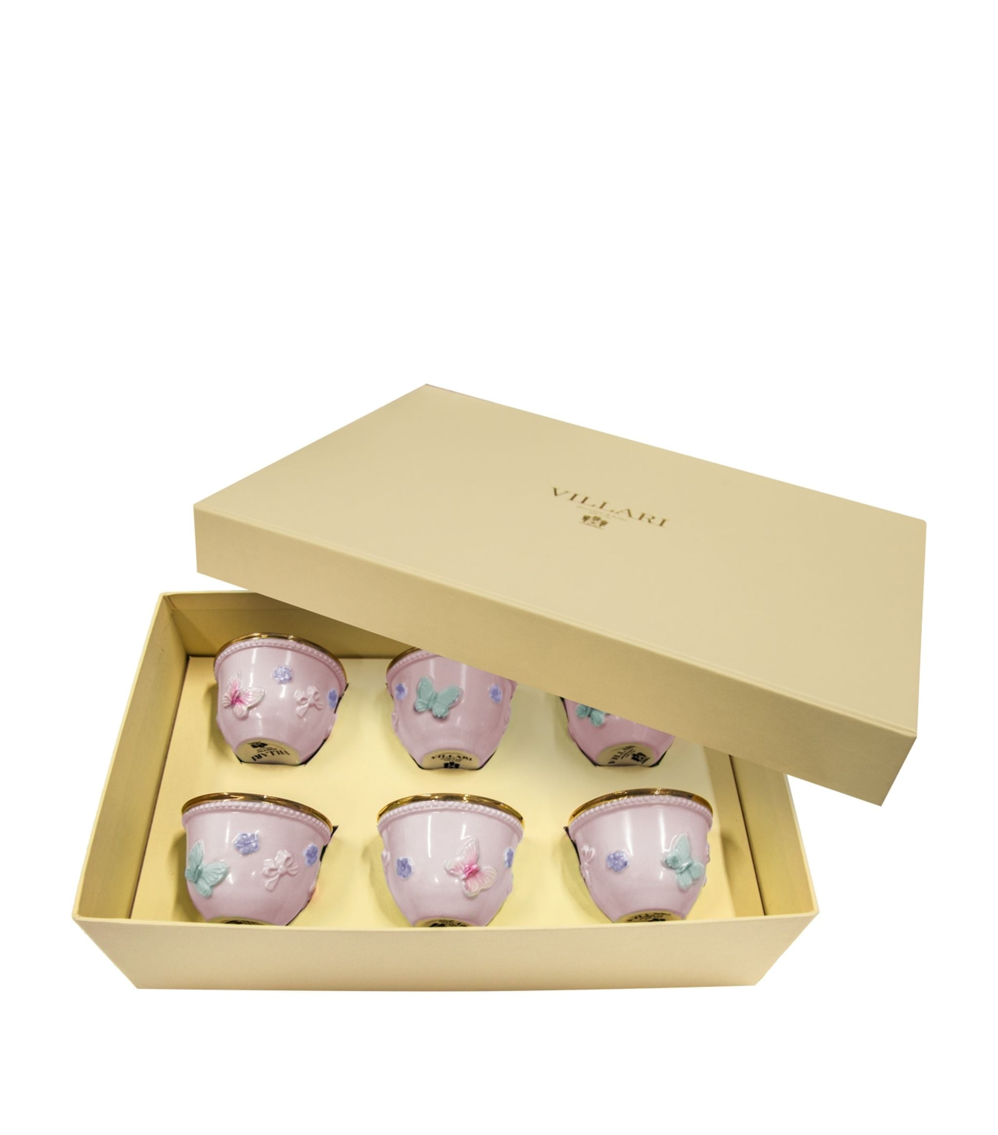 Porcelain Butterfly Arabic Coffee Cups (Set of 6) GOODS Harrods   