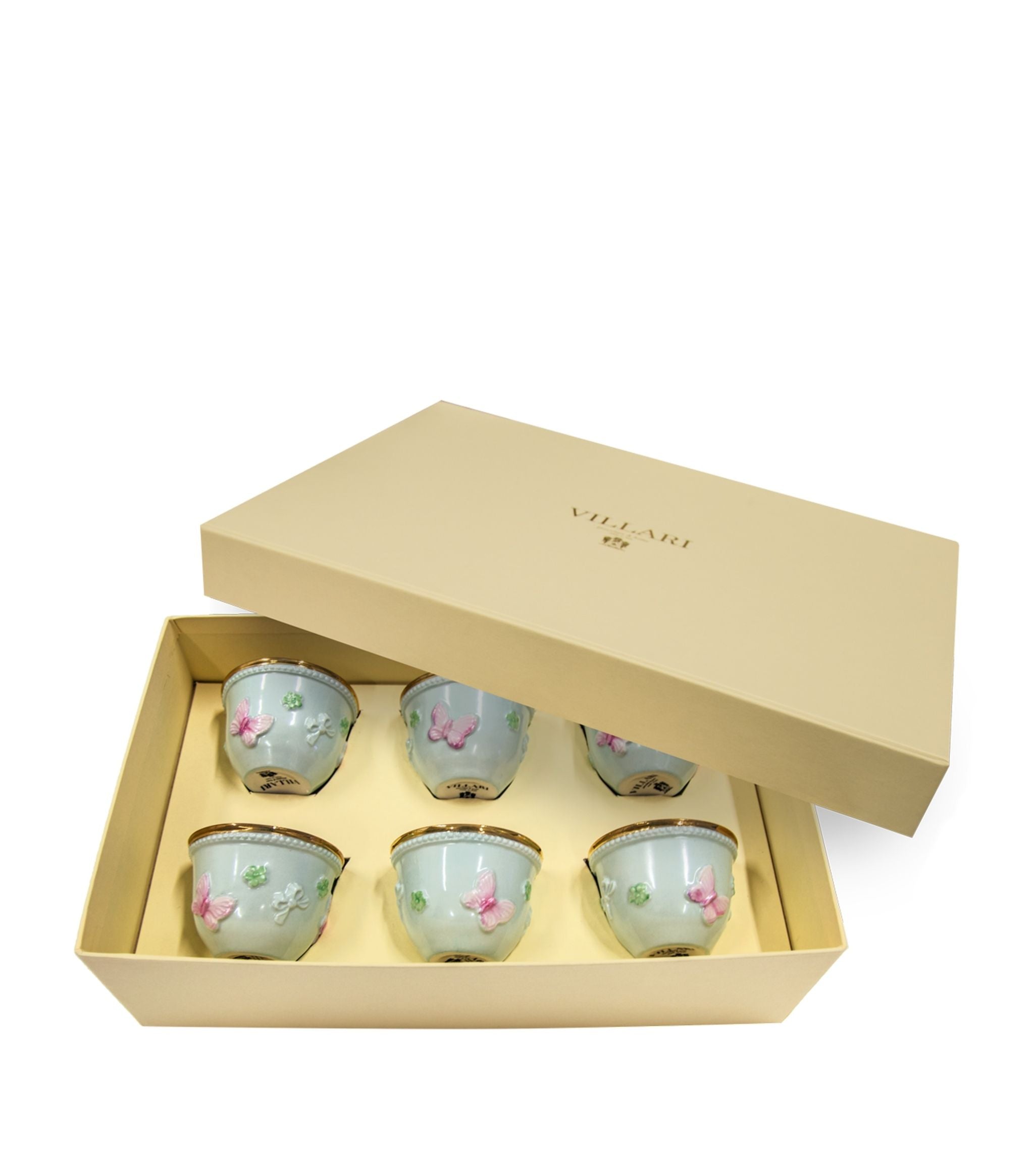 Porcelain Butterfly Arabic Coffee Cups (Set of 6) GOODS Harrods   