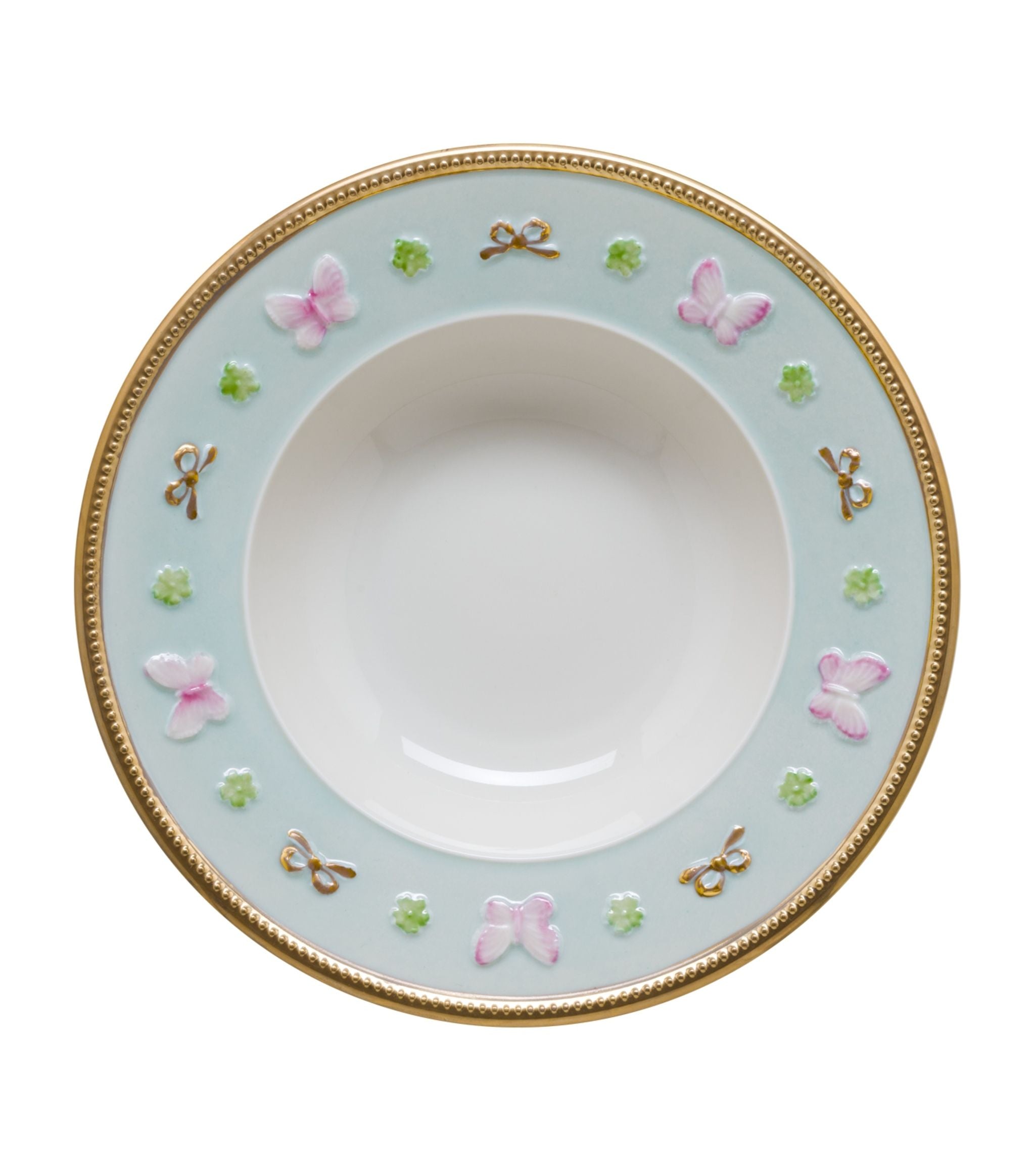 Porcelain Butterfly Soup Bowl (21cm) GOODS Harrods   