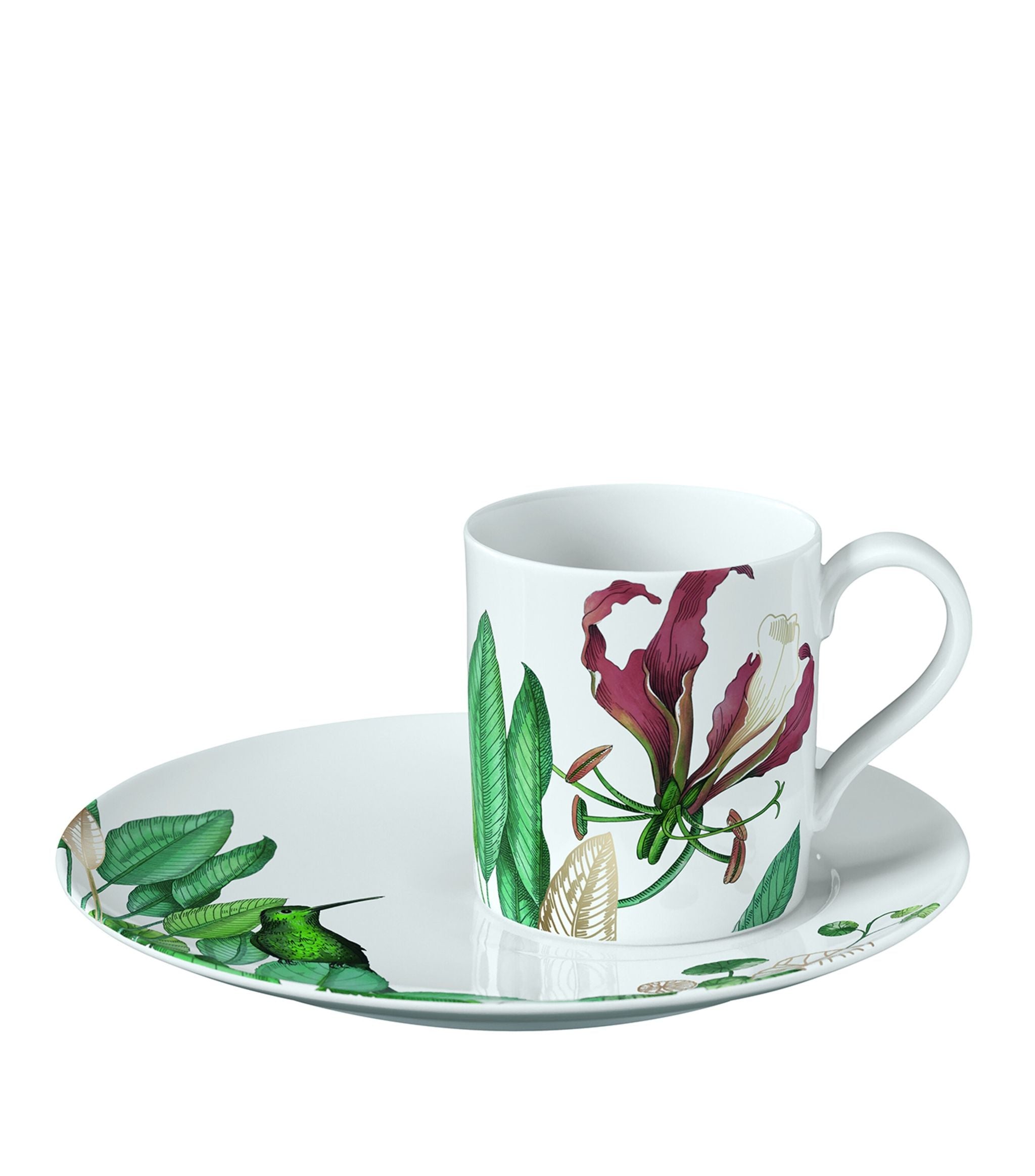 Avarua Coffee Cup Saucer (18.5cm) GOODS Harrods   