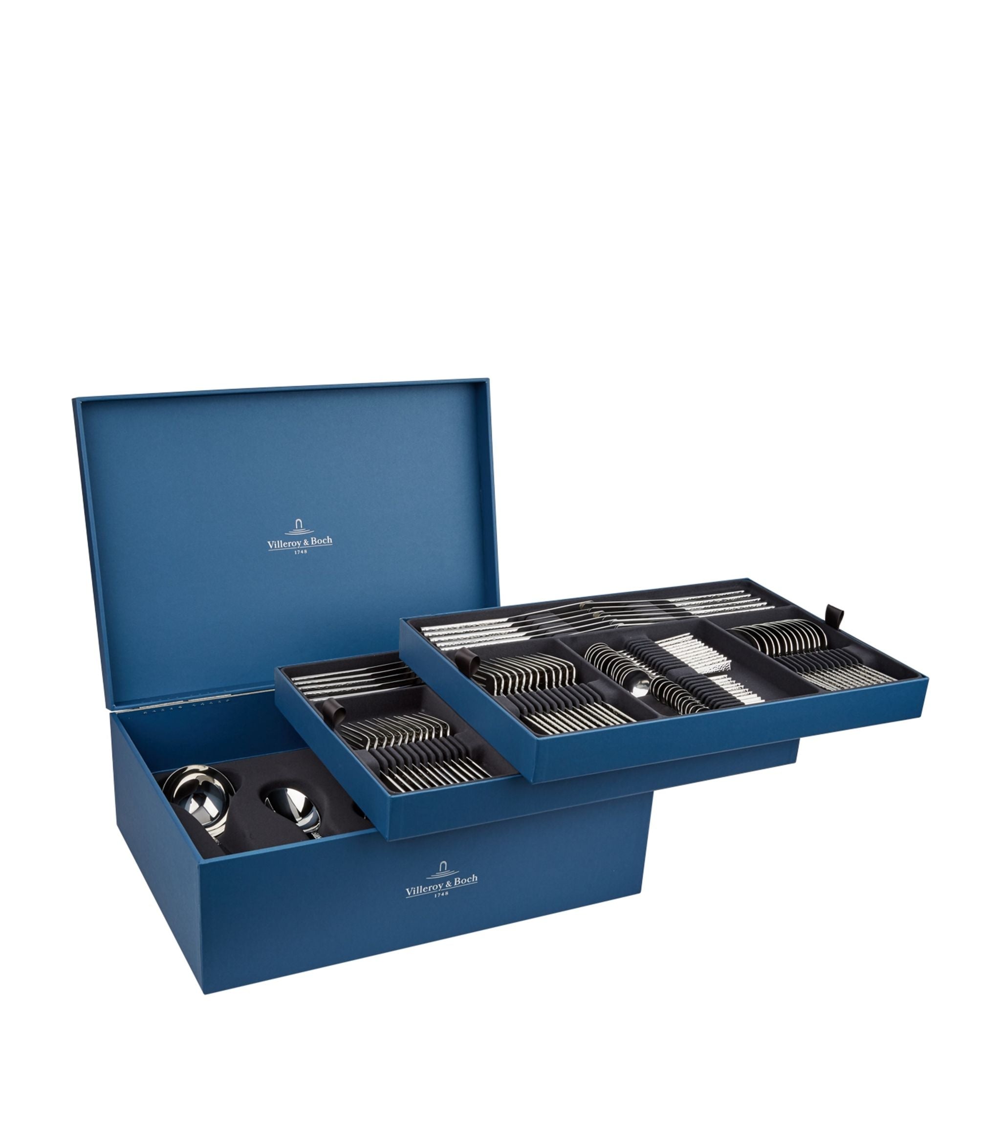 Blacksmith 113-Piece Cutlery Set GOODS Harrods   