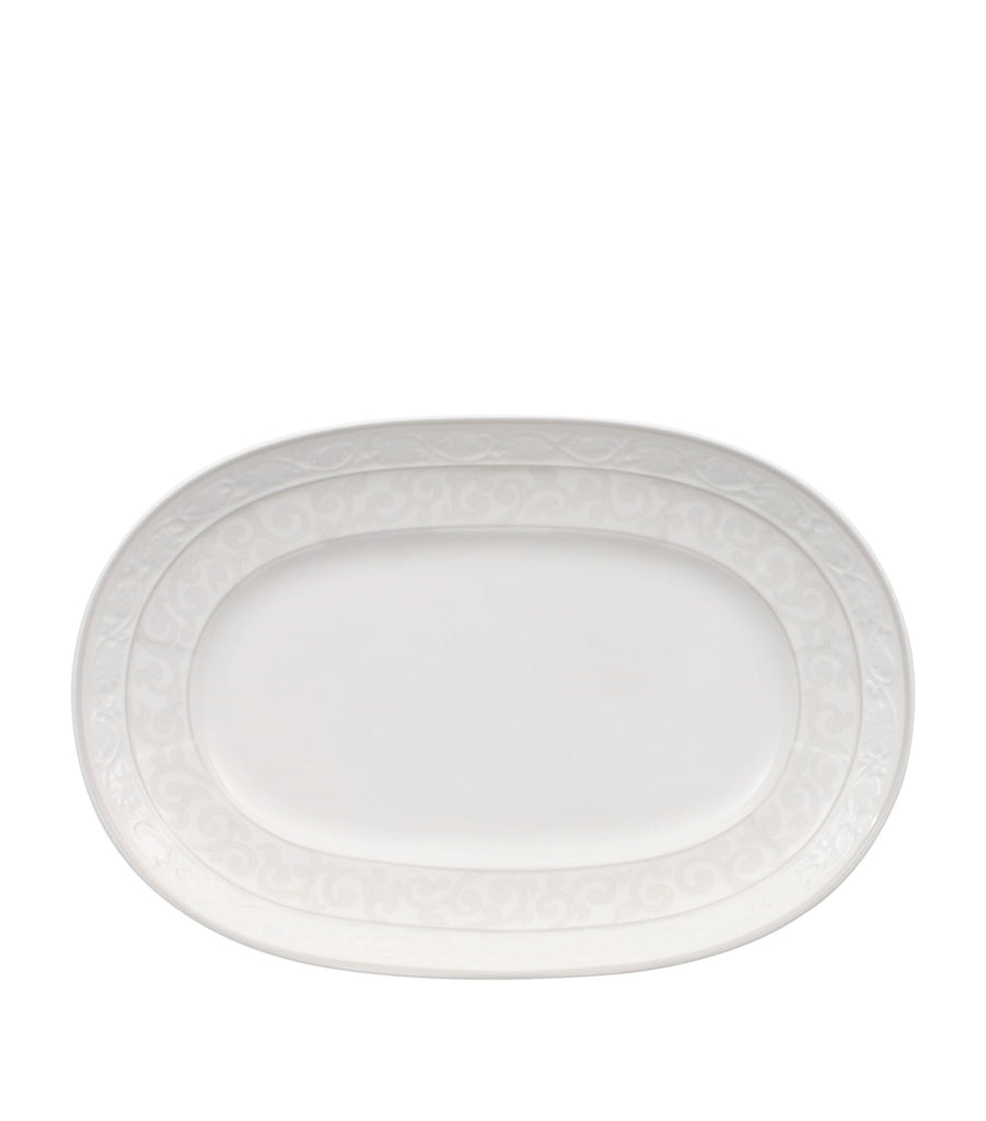 Gray Pearl Pickle Dish (22cm)