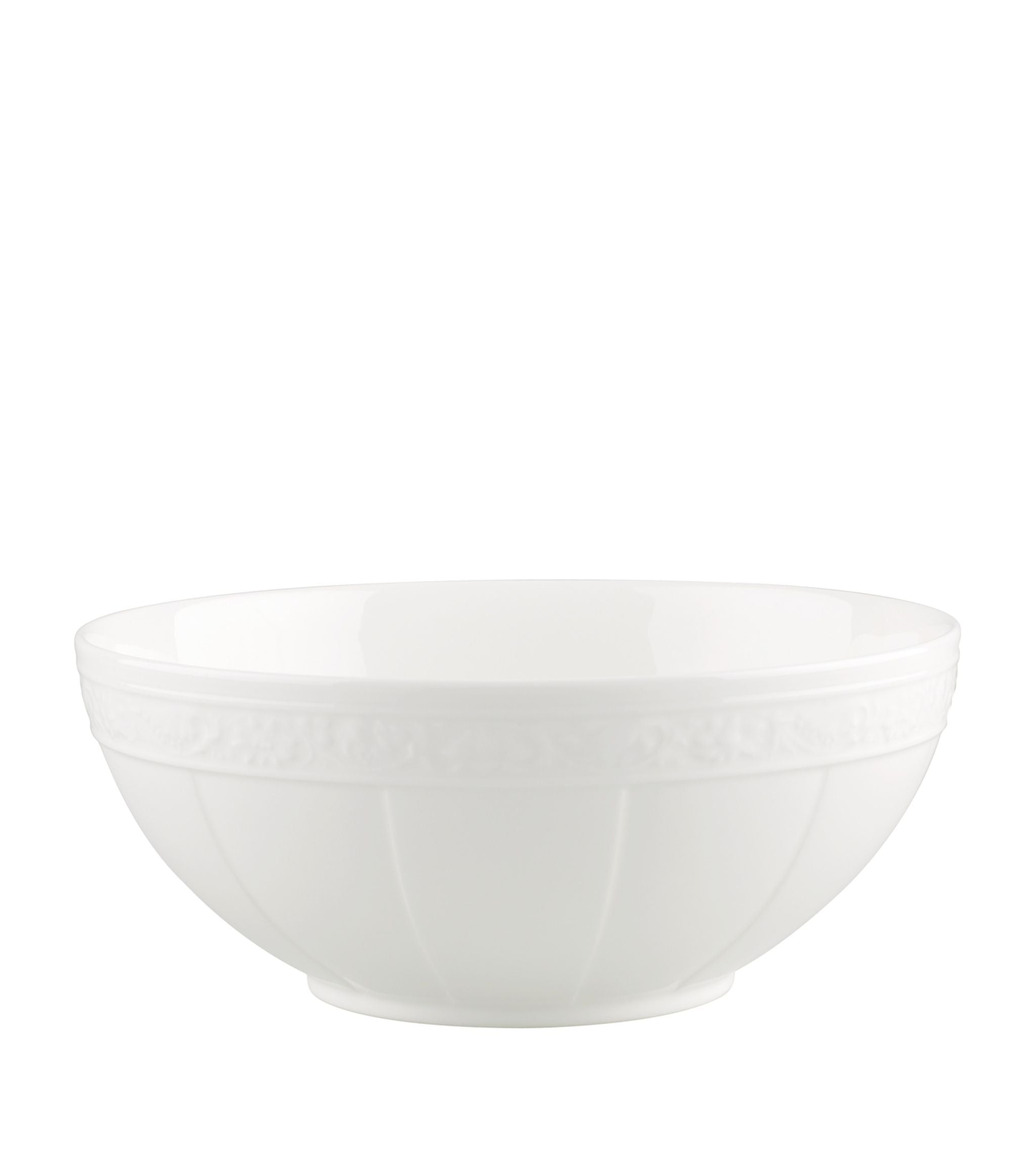 White Pearl Salad Bowl (21cm) GOODS Harrods   