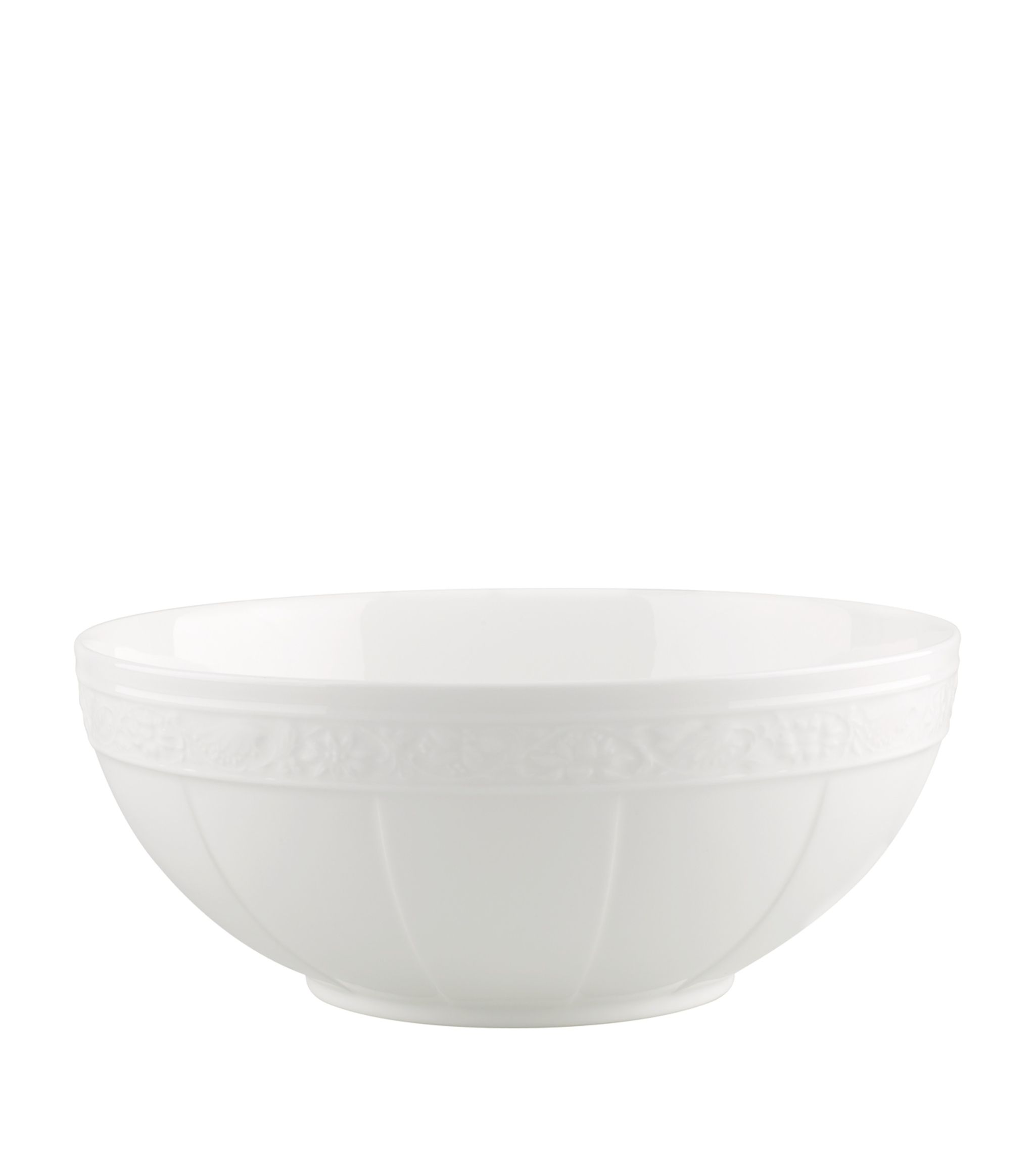 White Pearl Salad Bowl (24cm) GOODS Harrods   