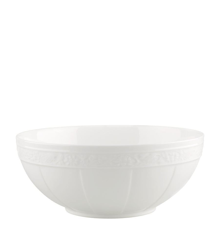 White Pearl Salad Bowl (24cm)