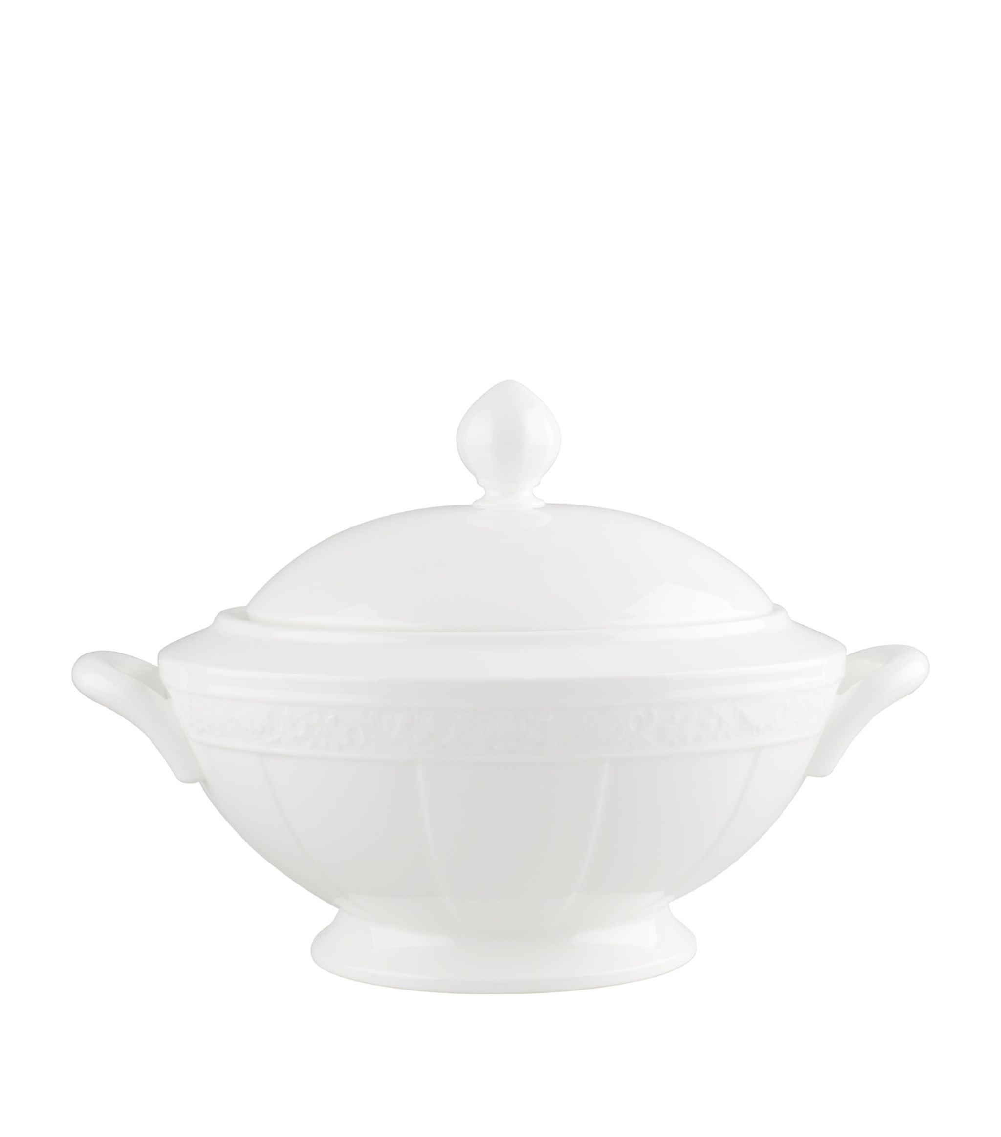 White Pearl Soup Tureen (280ml) GOODS Harrods   