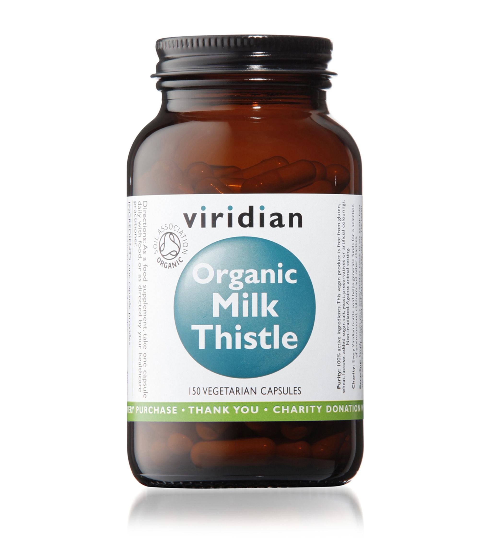 Organic Milk Thistle Supplement (150 Capsules) GOODS Harrods   