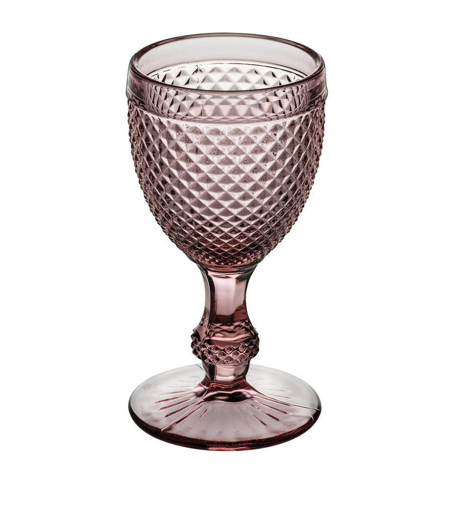 Set of 4 Bicos Rosa Water Goblets (280ml)