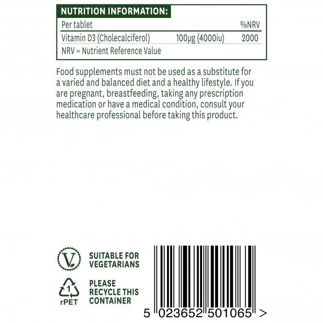 Vitamin D3 4000iu Vitamins & Supplements McGrocer Direct   