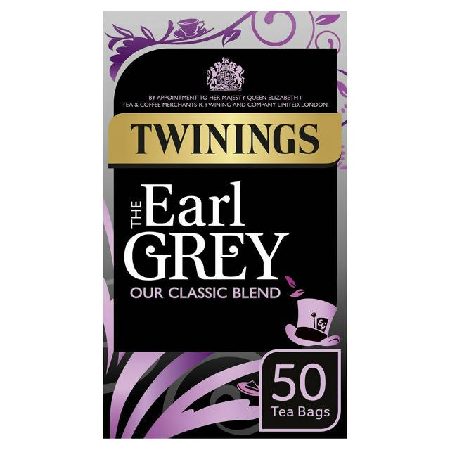 Twinings Earl Grey Tea, 50 Tea Bags All tea Sainsburys   